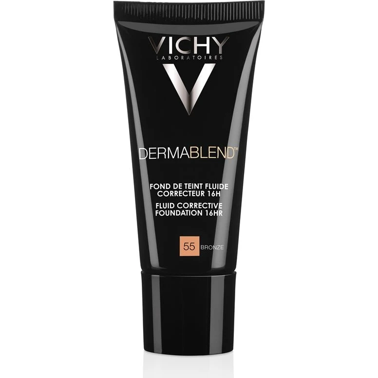 Vichy Dermablend Fluid Foundation 55 Bronze 30ml