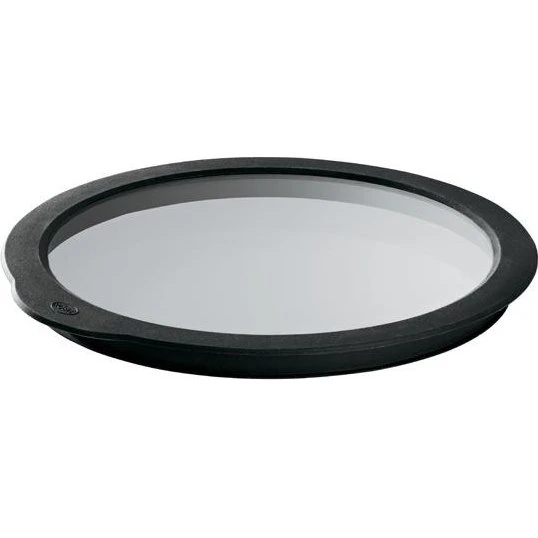 Rösle Glaslåg 16 cm klar/sort