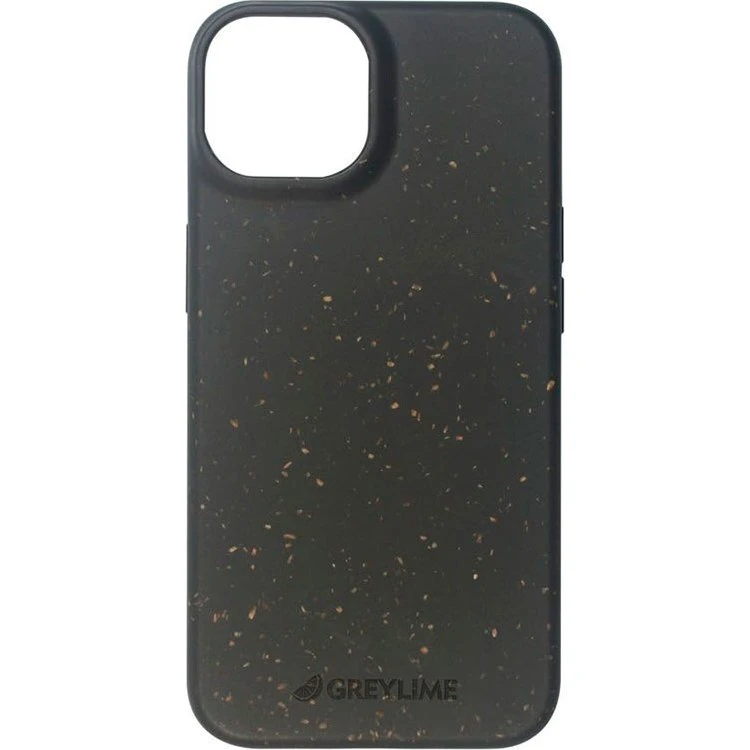 GreyLime iPhone 15 Pro Biodegradabel Cover - Sort