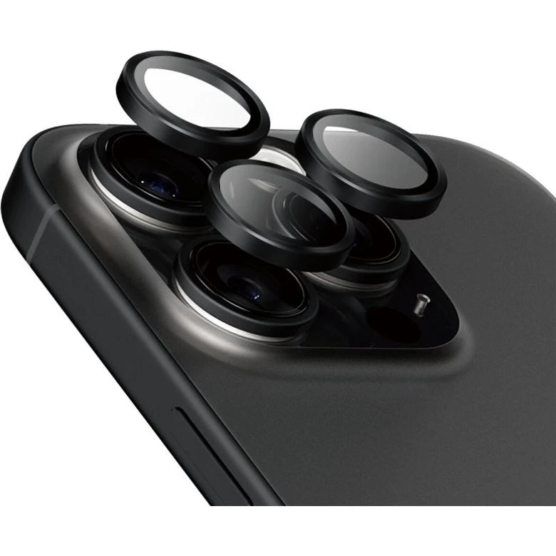 PanzerGlass Hoops Keramisk Objektivbeskyttelse for iPhone 16 Pro/16 Pro Max