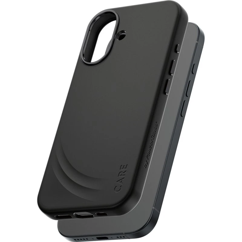 PanzerGlass CARE by Feature FLOW MagSafe Cover Sort til iPhone 17