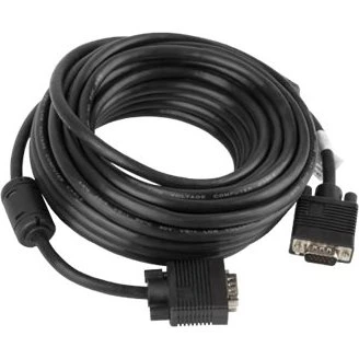Lanberg 15-pin HD-15 VGA-kabel 10 m sort