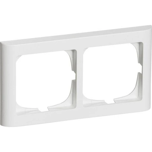 LK Fuga Softline 63 ramme 2x1m vandret hvid