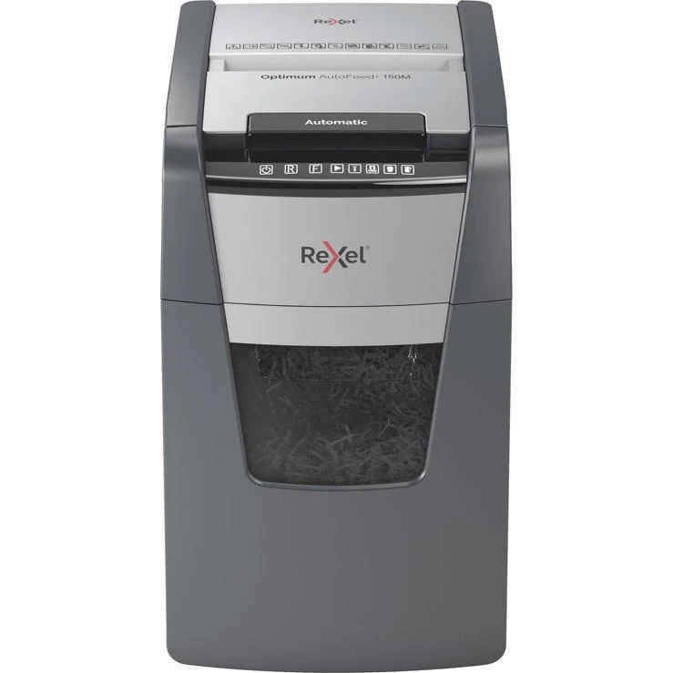 Rexel Optimum AutoFeed+ 150M P5 Mikromakulator, 44L