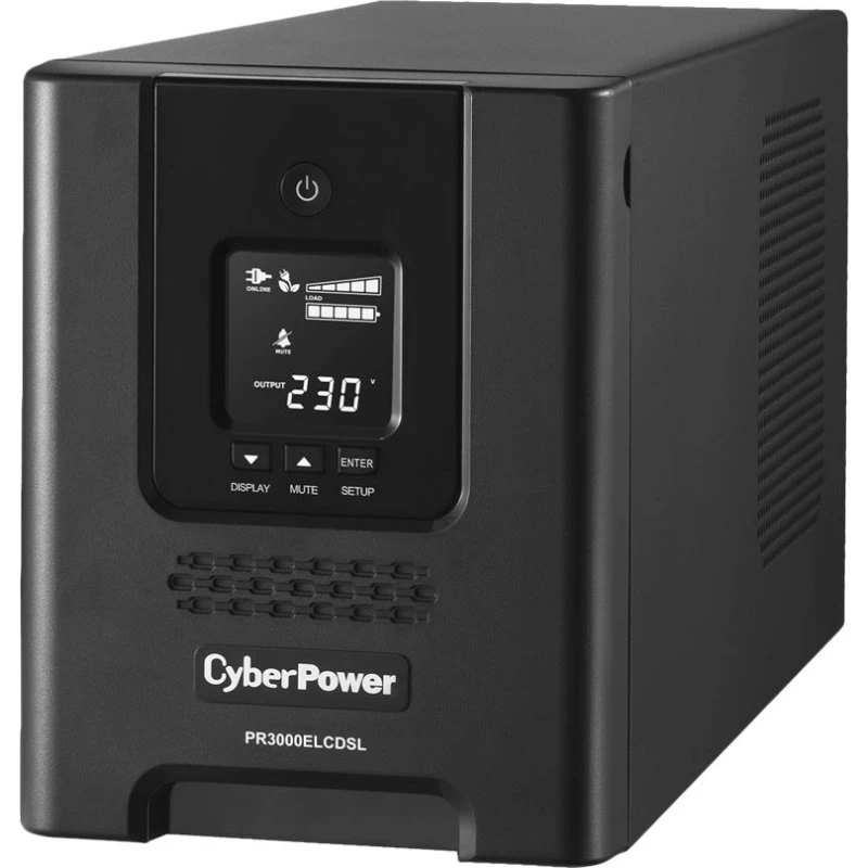CyberPower PR3000ELCDSL 3000VA UPS 2700W 9-udgang