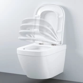 Grohe Euro Ceramic Væghængt Toilet, Alpinhvid