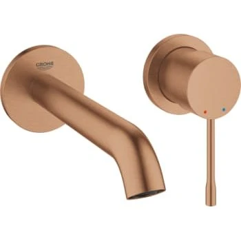 GROHE Essence 2-huls håndvaskbatteri M-Size, børstet warm sunset