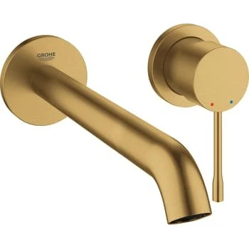 Grohe Essence 2-huls håndvaskbatteri L-Size, børstet cool sunrise