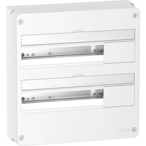 Schneider Electric Resi9 CX Gruppetavle 2x18 moduler, hvid