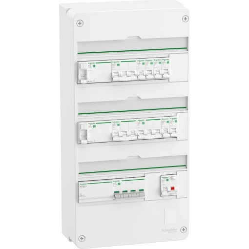 Schneider Resi9 3R R9HPDK32163 færdigmonteret gruppetavle
