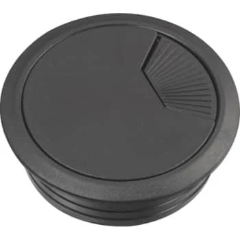 Schneider Unica+ kabelgennemføring Ø60 mm sort