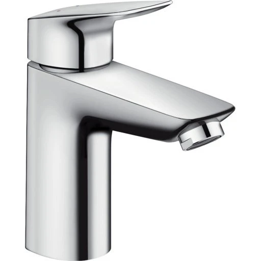 Hansgrohe Logis 100 håndvaskarmatur, krom med push-open bundventil