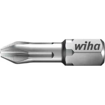 Wiha PZ2 25 mm, 1/4" Pozidriv-bits, 3 stk