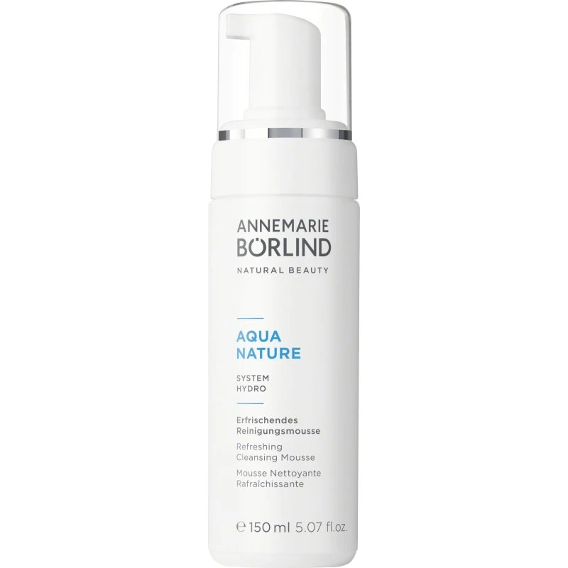 Annemarie Börlind Aquanature Opfriskende Rensemousse 150 ml