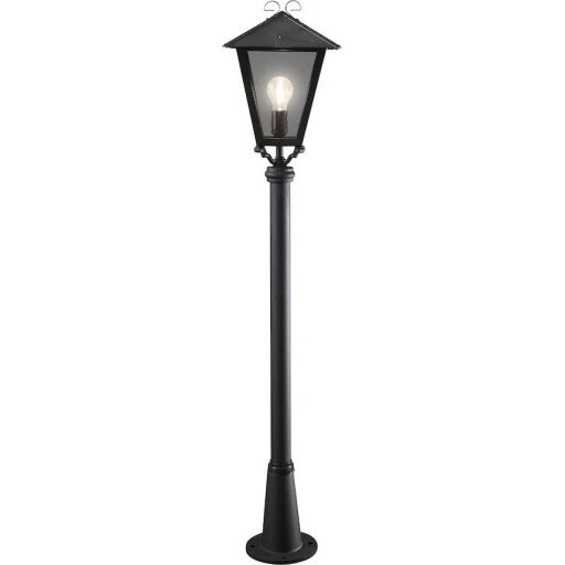 Konstsmide Benu havelampe, sort, 26x128x26 cm