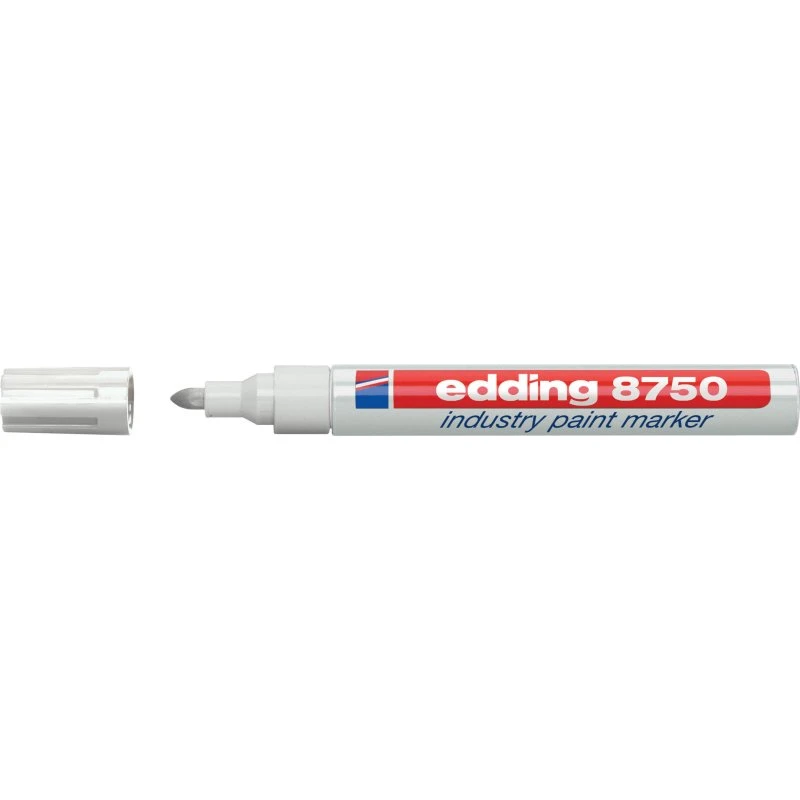 Edding 8750 Industry Paint Hvid Permanent Markør