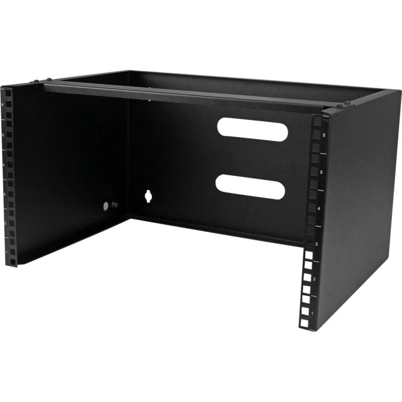 StarTech WALLMOUNT6 6U Vægmonteret Patch Panel Bræt, 14" Dyb, Sort