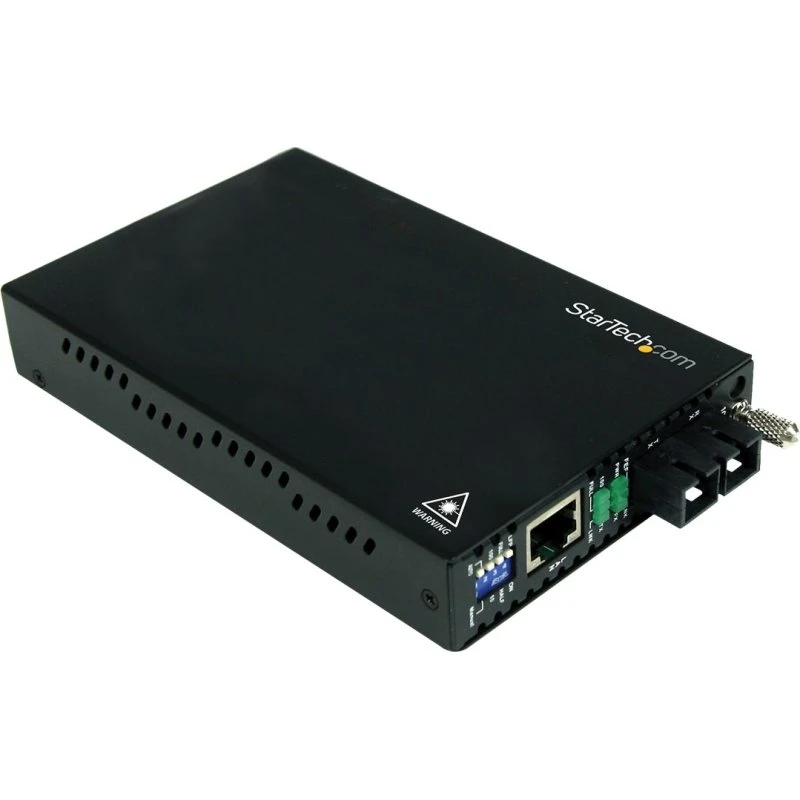StarTech.com ET90110SM302 10/100 Mbps Single Mode Fiber Media Converter SC
