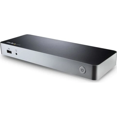 StarTech.com MST30C2HHPDU USB-C Dockingstation 5 Gbit/s, Sort/Sølv
