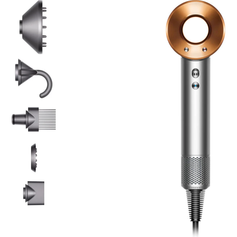 Dyson Supersonic Hårtørrer Nickel/Copper