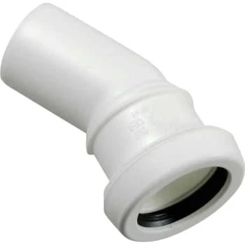 ALIAXIS Ht-pp Ø40 mm x 30° hvid bøjning