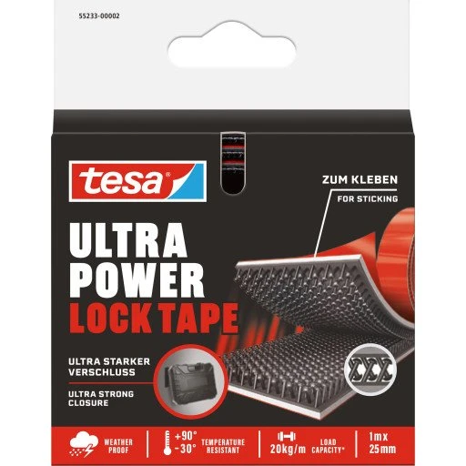 Tesa Ultra Power Lock burrebånd – ekstremt stærk og hurtig aftagelig
