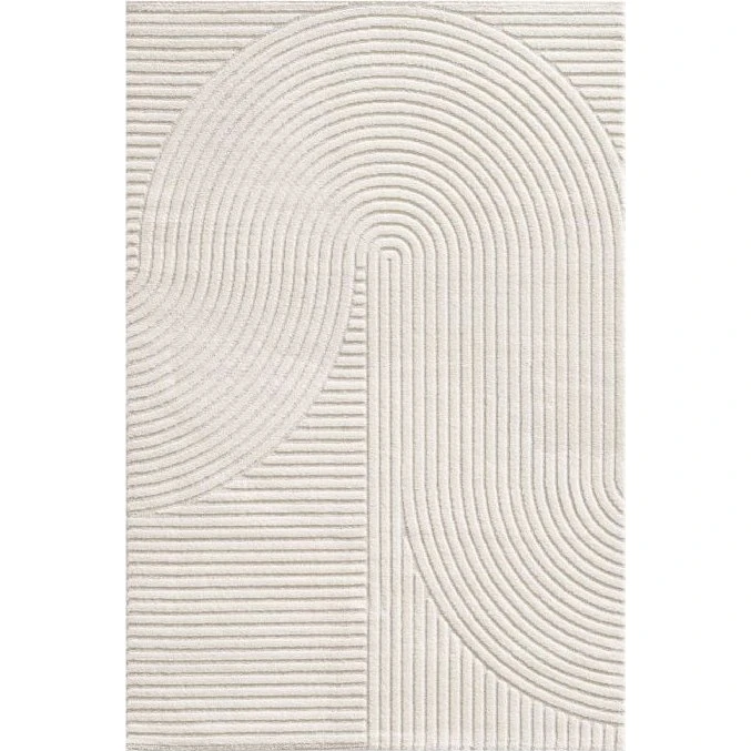Nordstrand Home Elio Gulvtæppe 160x230 cm Creme