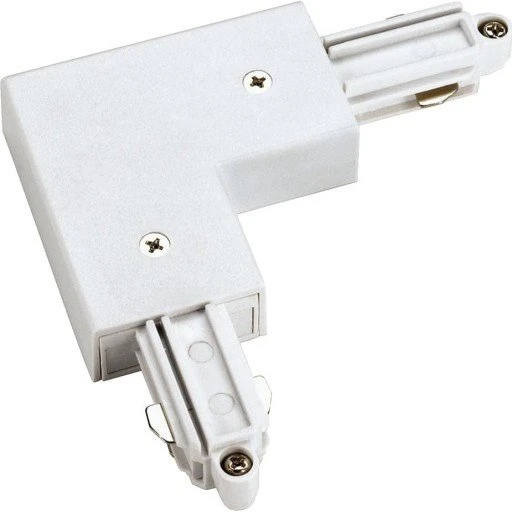 SLV 1F hjørne udvendig jord, hvid, 104x104 mm