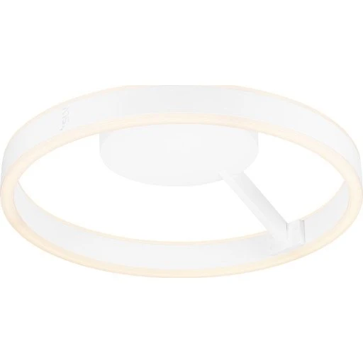 SLV One væg- og loftlampe, hvid, Ø40 cm