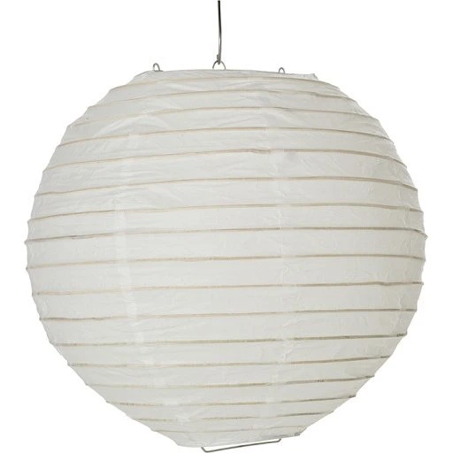 Nielsen Light rispapirslampe, Ø30 cm, natur