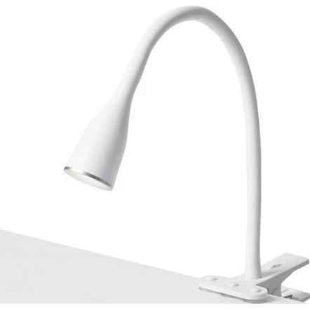 Nielsen Light Eye Klemmelampe, Hvid, LED