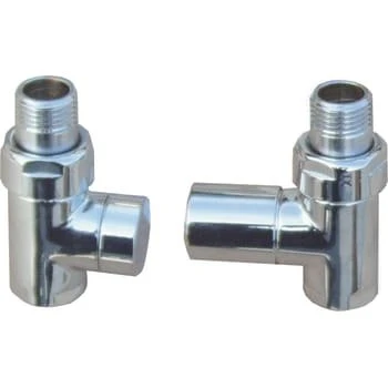 Kriss Cylinder ventilsæt ½" l/l krom