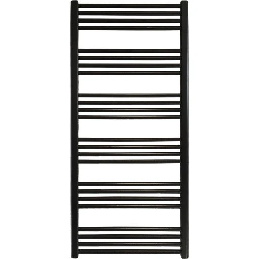 Kriss Space håndklædetørrer 1337x600 mm, mat sort