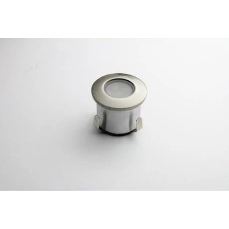 Hortus LED indbygningsspot 0,6W 12V, Ø3,5 cm, rustfri stål