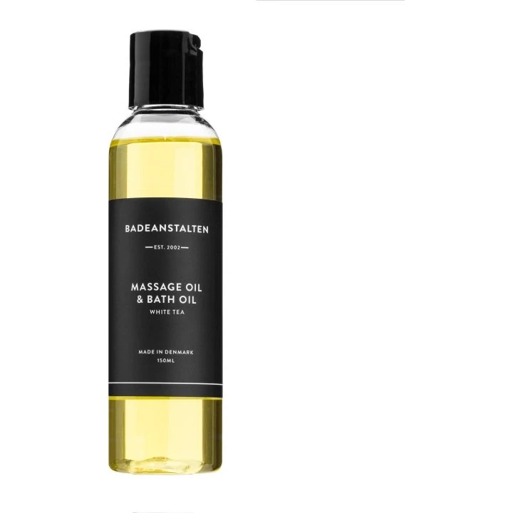 Badeanstalten Bad- og Massageolie Hvid Te 150 ml