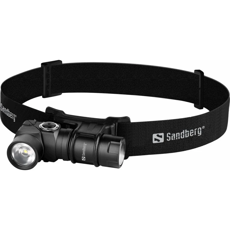 Sandberg Headlamp 500 Duo – 2-i-1 pandelampe med roterende hoved