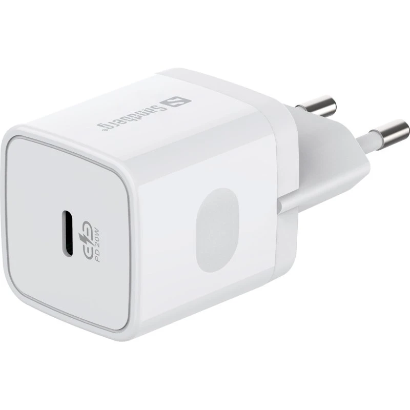 Sandberg USB-C Charger PD20W Hvid (EU)