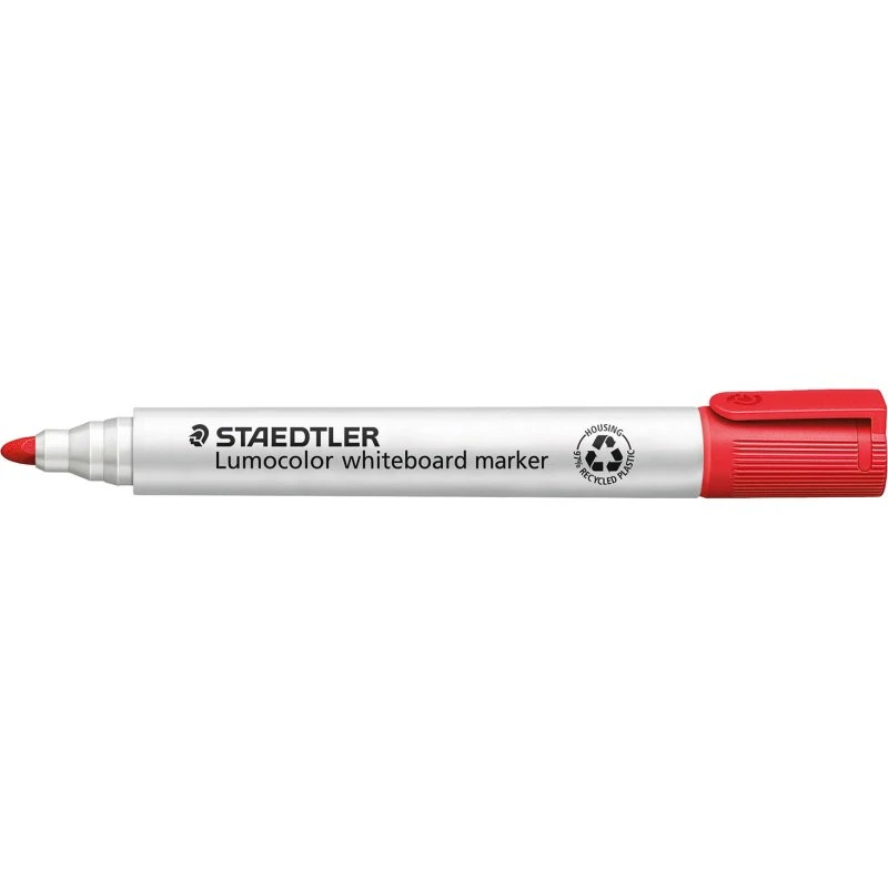 Staedtler Lumocolor 351 Rød 2mm Whiteboardmarker