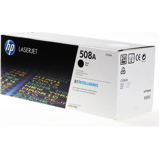 HP CF360A 508A Sort Toner, 6000 Sider