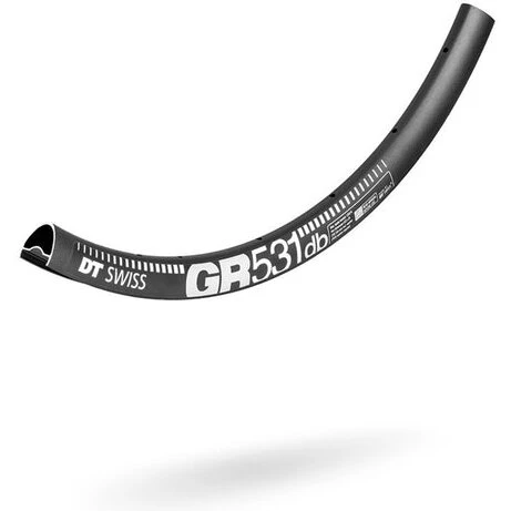 DT Swiss GR 531 DB 700c 24 mm skivefælg – sort