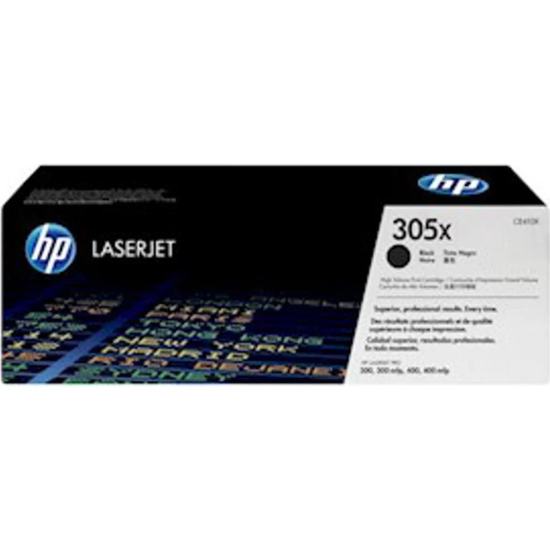 HP 305X CE410X Sort Toner, 4000 Sider