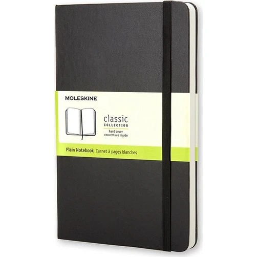 Moleskine Classic Hard Blank Pocket Sort, 192 ark