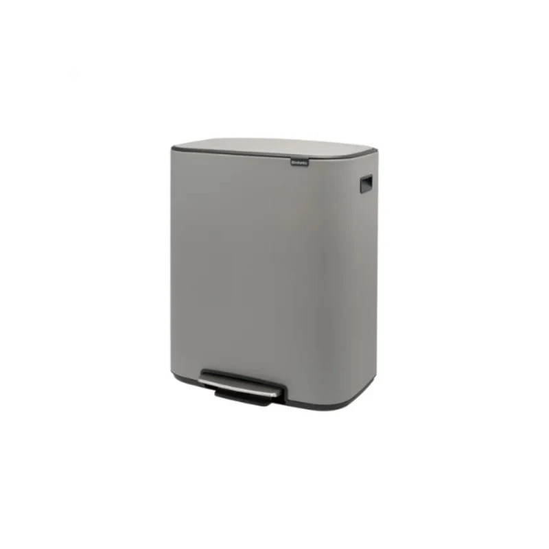 Brabantia BO Pedalspand 2x30 L Grå