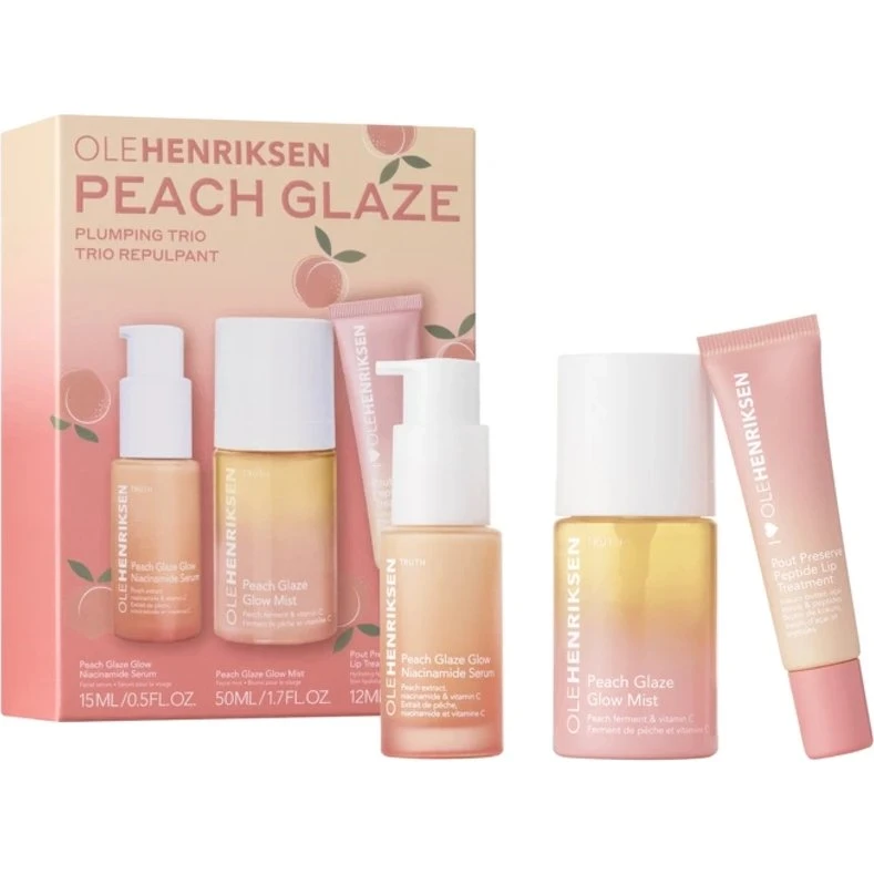Ole Henriksen Peach Glaze Plumping Trio 77 ml (Limited Edition)