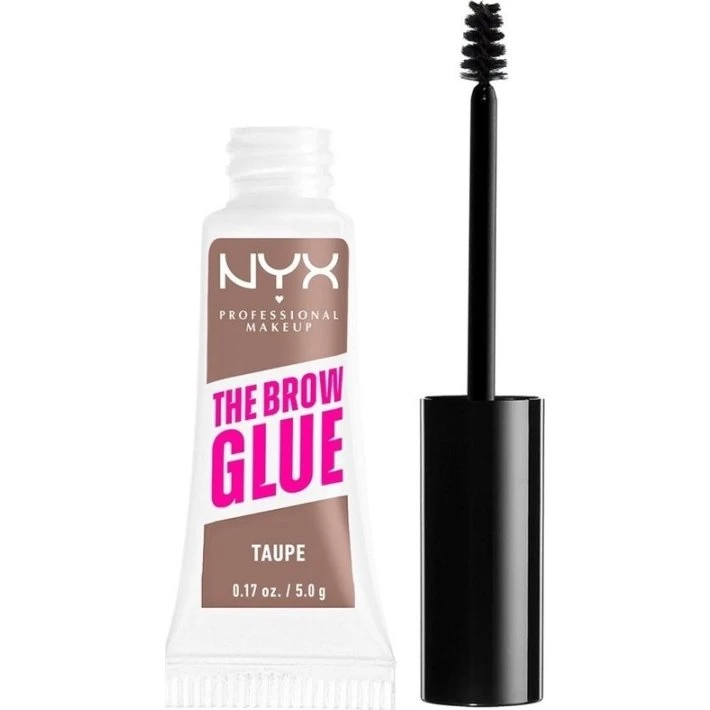 NYX Professional Makeup The Brow Glue Instant Brow Styler 02 Taupe 5g