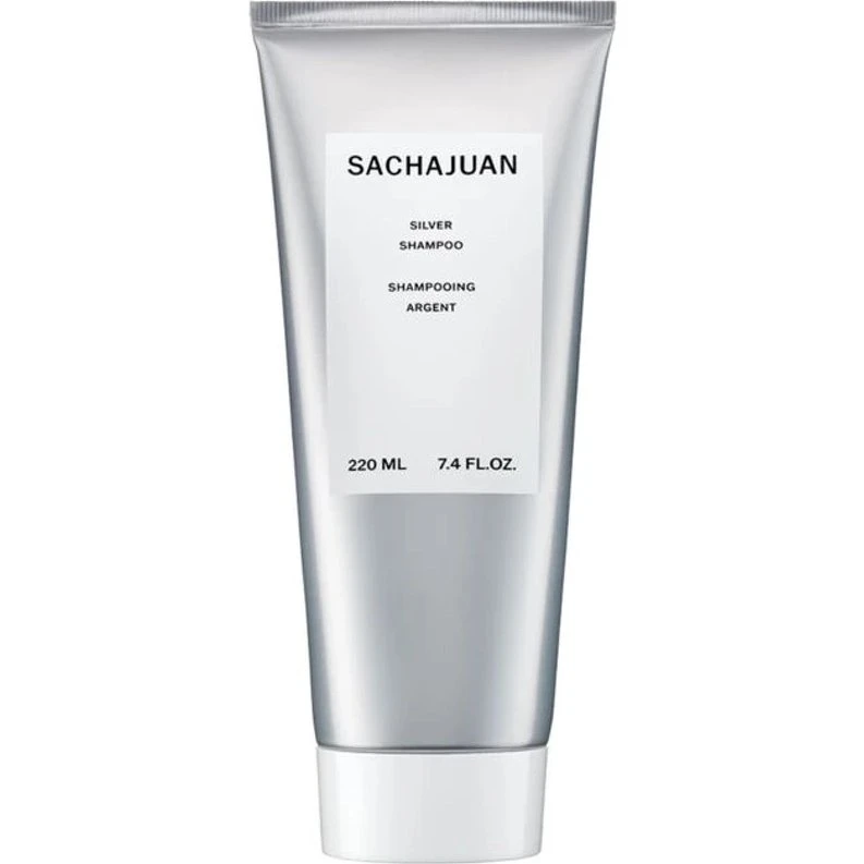 Sachajuan Silver Shampoo 250ml - Neutraliserer gule toner i blondt hår