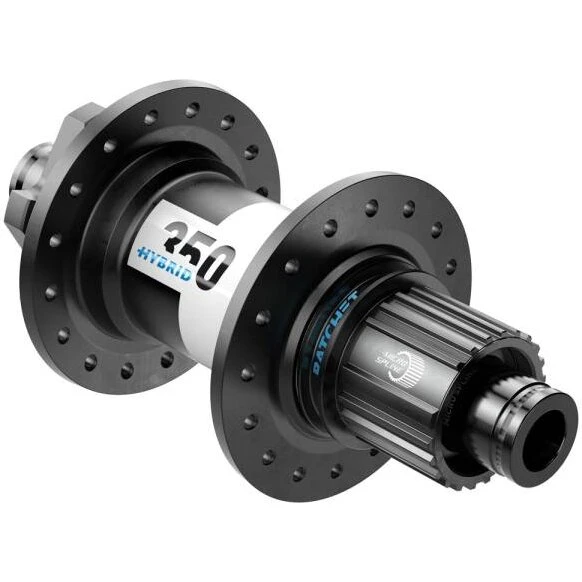 DT Swiss 350 Hybrid bagnav 32G SH 12V O12/148mm - sort