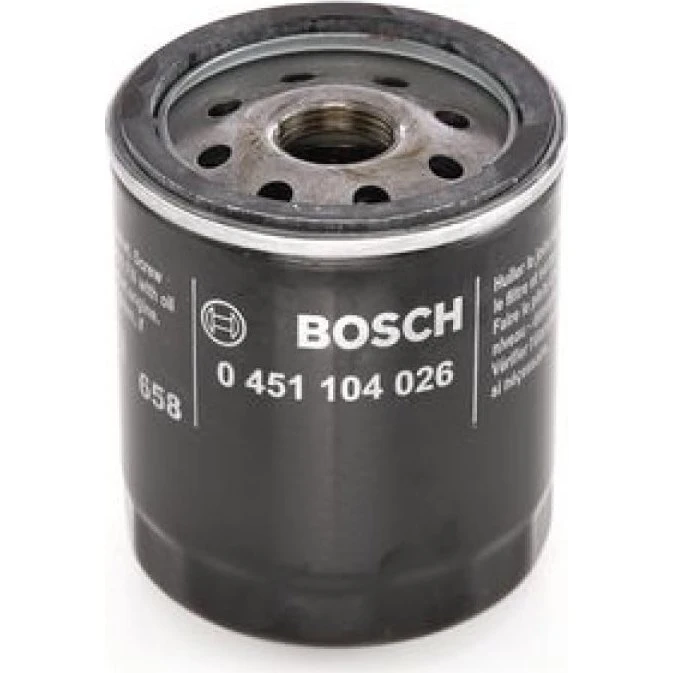 BOSCH Oliefilter 0 451 104 026 til LAND ROVER, MG, ROVER