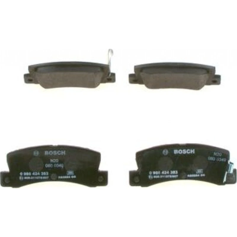 BOSCH Bremseklodser 0 986 424 383 for TOYOTA/Lexus