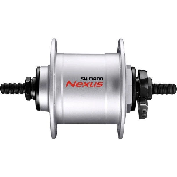 Shimano Nexus DH-C3000 6V/1,5W dynamonav for - Sølv (møtrik)